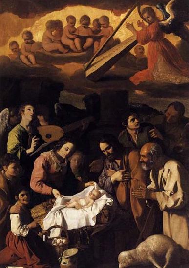 Francisco de Zurbaran The Adoration of the Shepherds Sweden oil painting art